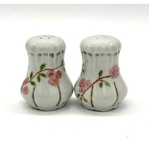 Vintage Signed, Hand Painted Walton Pottery Salt and Pepper Shakers 2.5" Tall